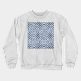 Geo Squares Navy Blue 2 Crewneck Sweatshirt